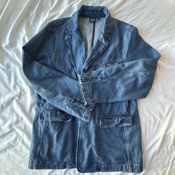 Gap Denim Blazer - Picture 3 of 8